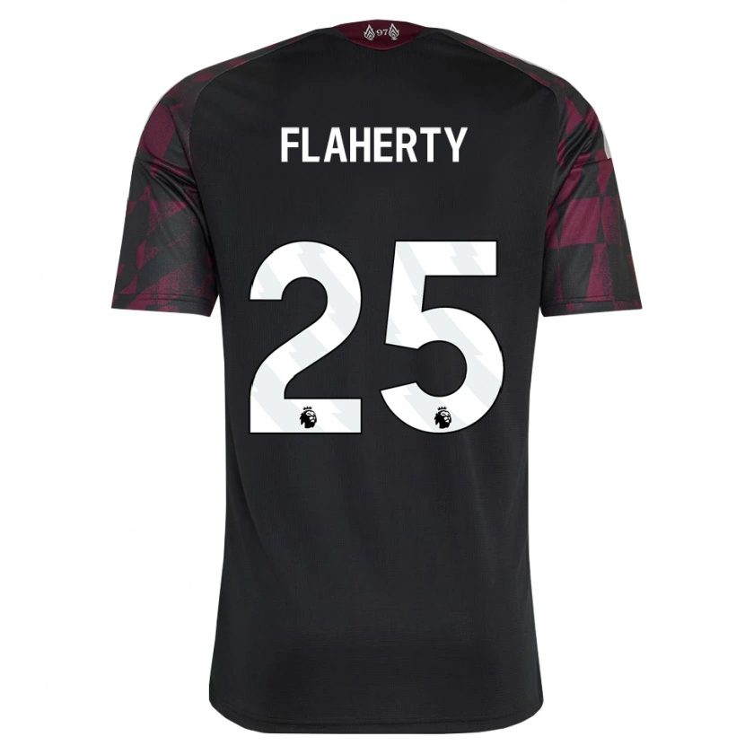 Danxen Women Gilly Flaherty #25 Black White Purple Third Jersey 2026/27 T-Shirt