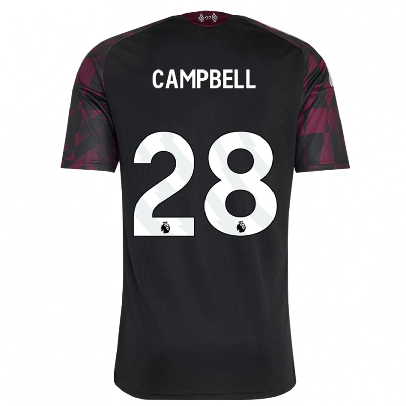 Danxen Women Megan Campbell #28 Black White Purple Third Jersey 2026/27 T-Shirt