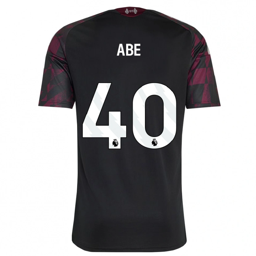 Danxen Women Joshua Abe #40 Black White Purple Third Jersey 2026/27 T-Shirt