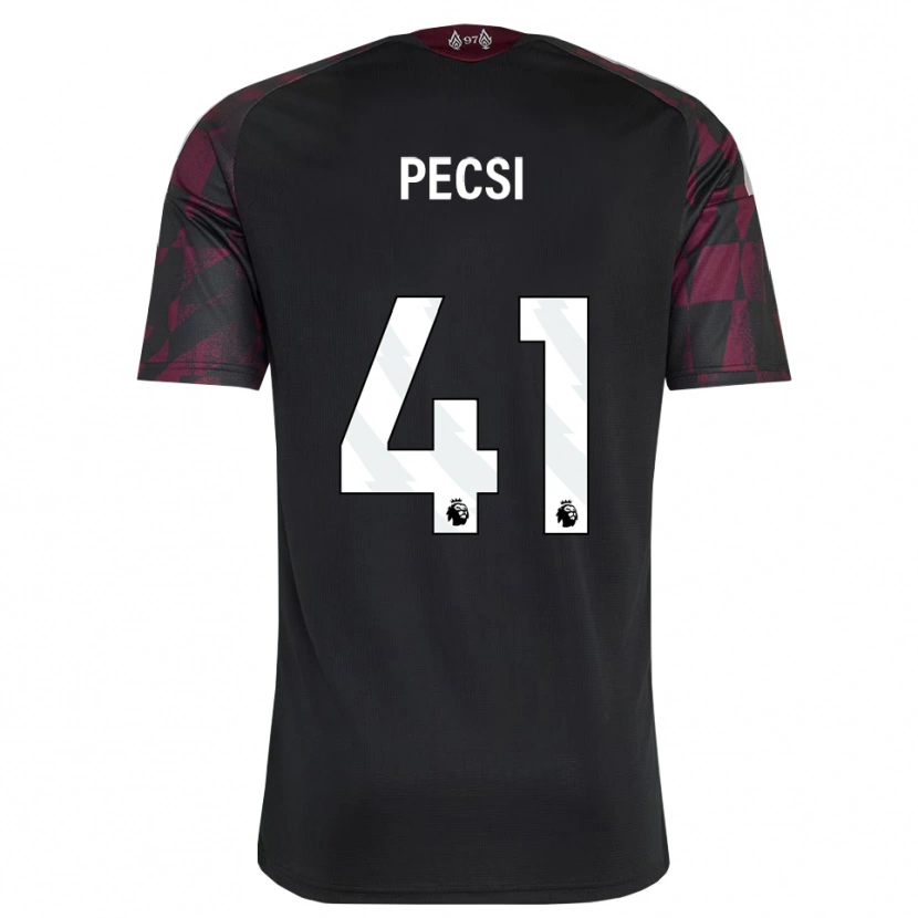 Danxen Women Ármin Pécsi #41 Black White Purple Third Jersey 2026/27 T-Shirt
