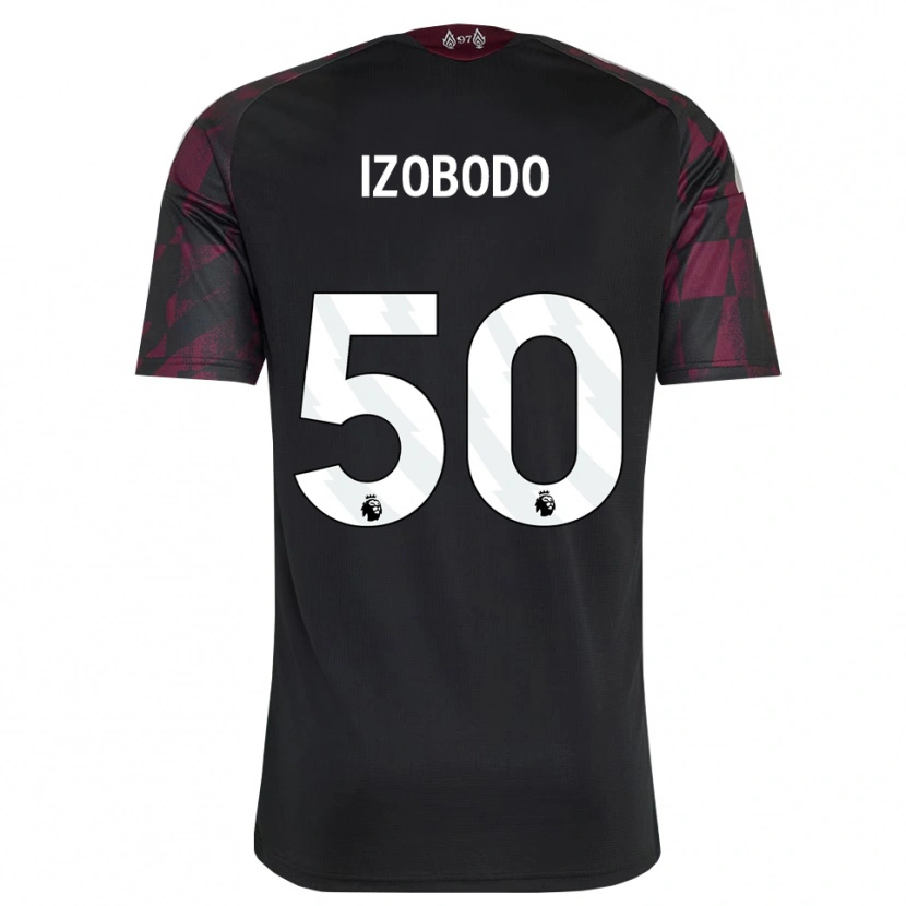 Danxen Women Elijah Izobodo John #50 Black White Purple Third Jersey 2026/27 T-Shirt