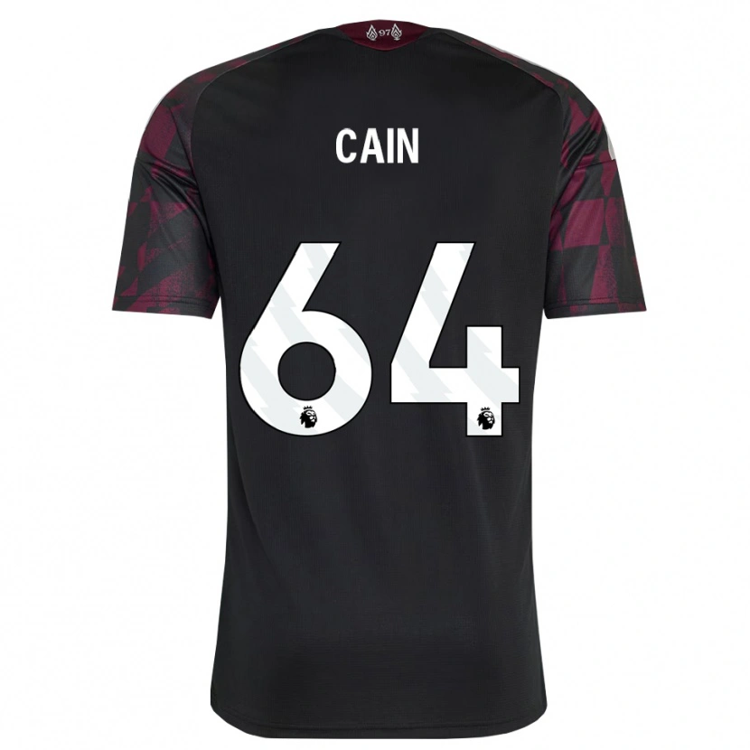 Danxen Women Jake Cain #64 Black White Purple Third Jersey 2026/27 T-Shirt