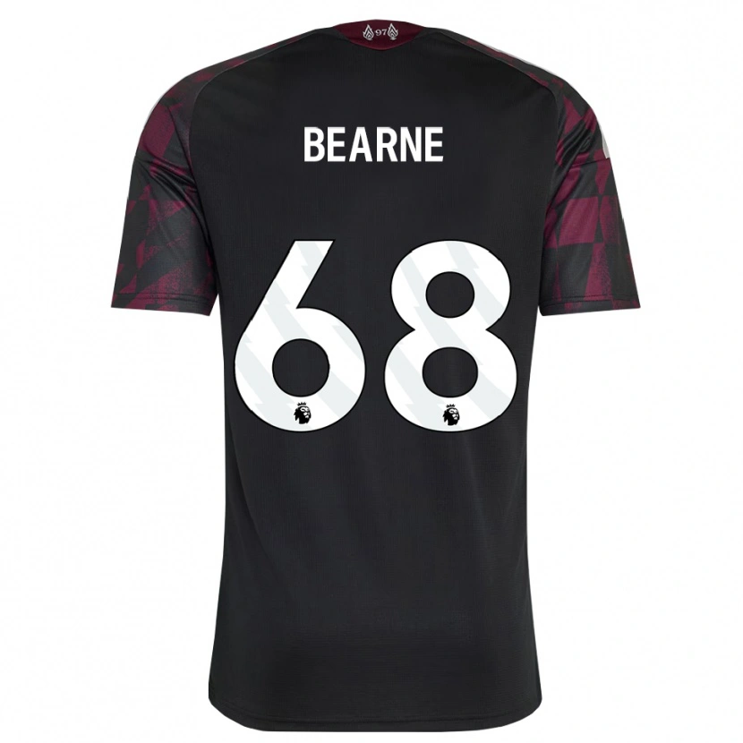 Danxen Women Jack Bearne #68 Black White Purple Third Jersey 2026/27 T-Shirt