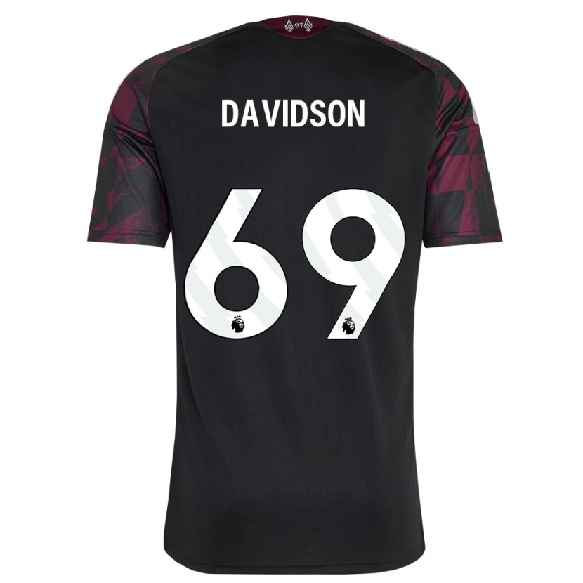 Danxen Women Josh Davidson #69 Black White Purple Third Jersey 2026/27 T-Shirt