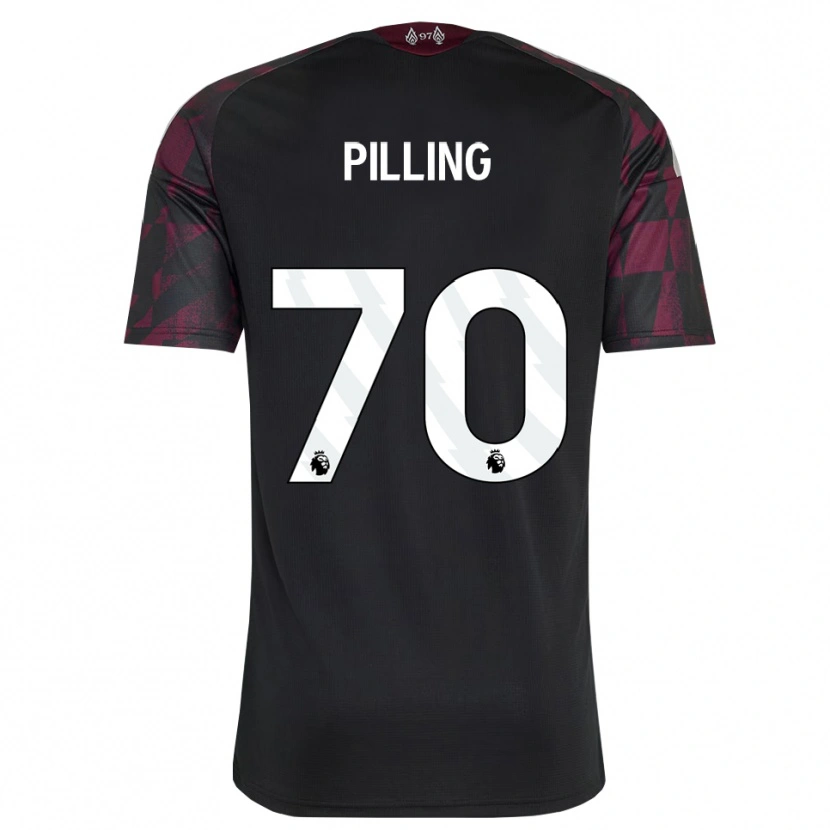 Danxen Women Tommy Pilling #70 Black White Purple Third Jersey 2026/27 T-Shirt