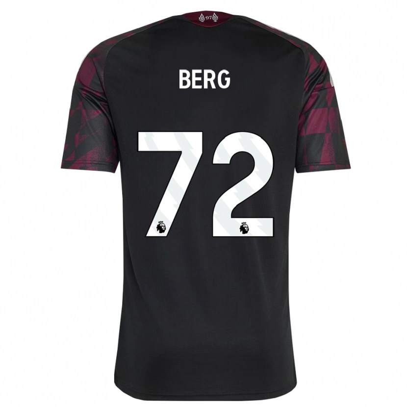 Danxen Women Sepp Van Den Berg #72 Black White Purple Third Jersey 2026/27 T-Shirt