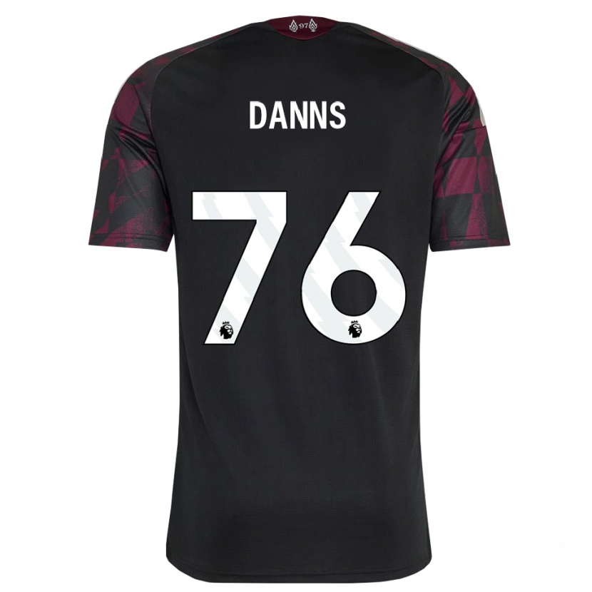 Danxen Women Jayden Danns #76 Black White Purple Third Jersey 2026/27 T-Shirt