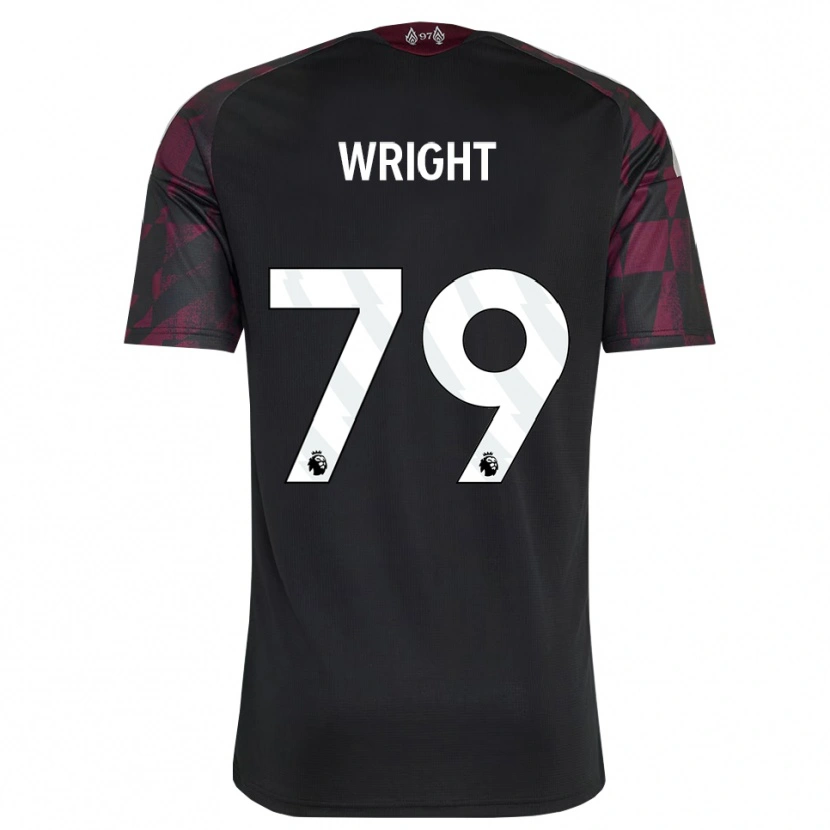 Danxen Women Will Wright #79 Black White Purple Third Jersey 2026/27 T-Shirt
