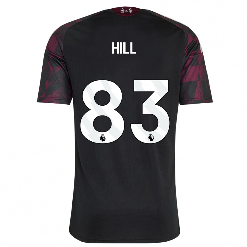 Danxen Women Thomas Hill #83 Black White Purple Third Jersey 2026/27 T-Shirt