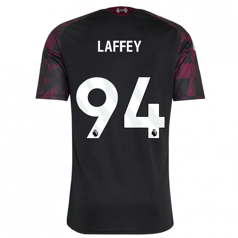 Danxen Women Michael Laffey #94 Black White Purple Third Jersey 2026/27 T-Shirt