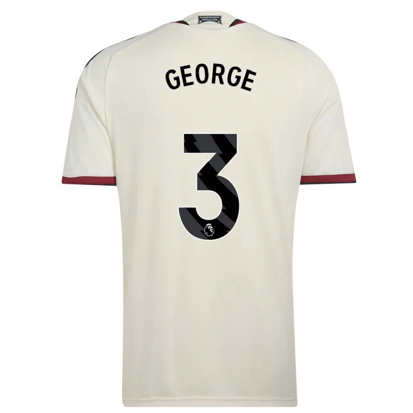 Danxen Women Gabby George #3 Beige Black Red Third Jersey 2026/27 T-Shirt