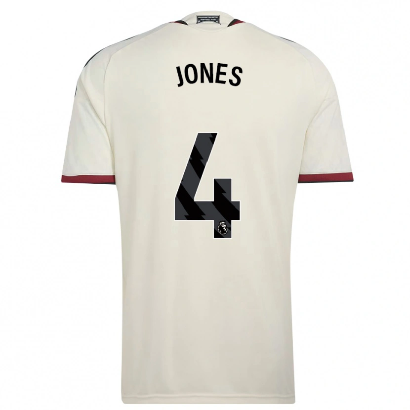 Danxen Women Phil Jones #4 Beige Black Red Third Jersey 2026/27 T-Shirt