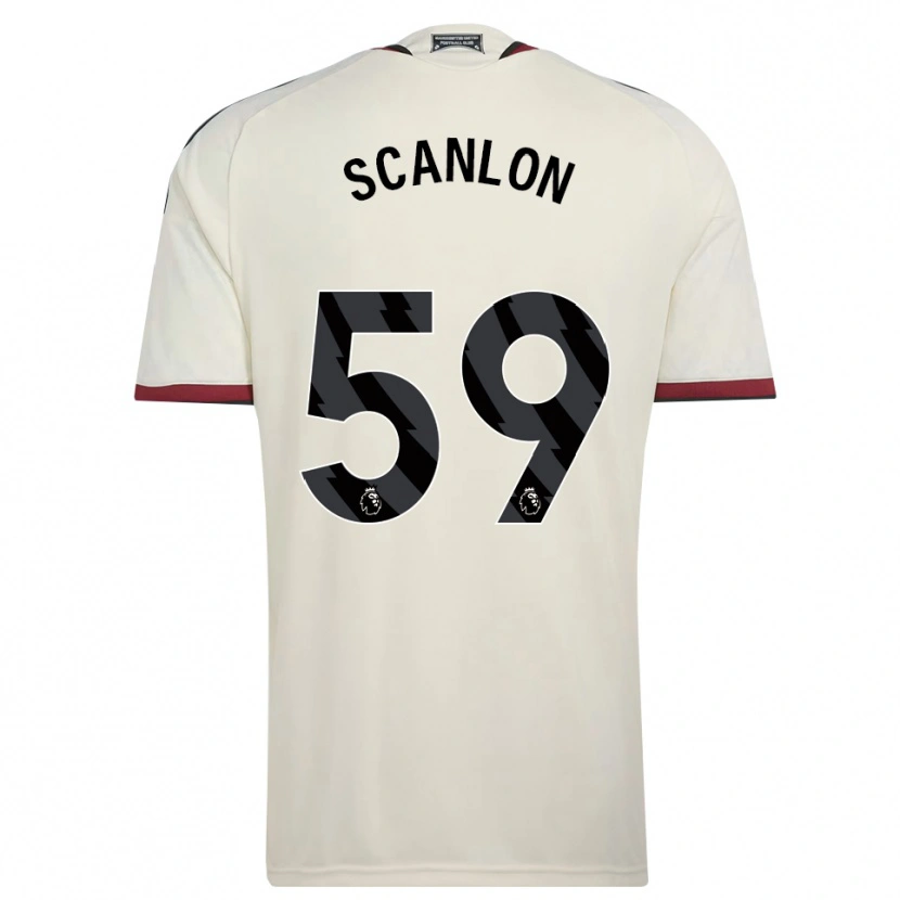 Danxen Women James Scanlon #59 Beige Black Red Third Jersey 2026/27 T-Shirt