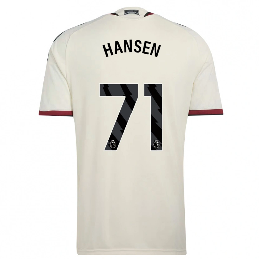 Danxen Women Isak Hansen-Aaroen #71 Beige Black Red Third Jersey 2026/27 T-Shirt