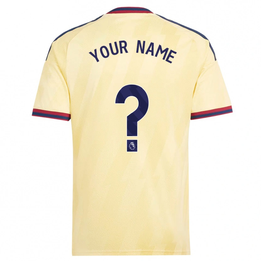 Danxen Women Your Name #0 Light Yellow Midnight Blue Third Jersey 2026/27 T-Shirt