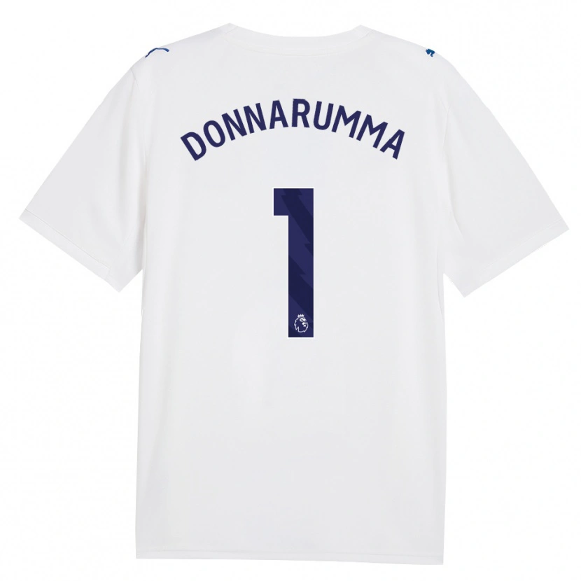 Danxen Women Gianluigi Donnarumma #1 Navy White Third Jersey 2026/27 T-Shirt