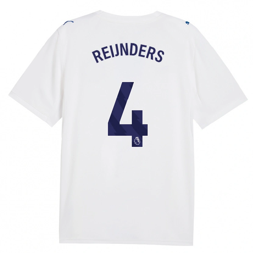 Danxen Women Tijjani Reijnders #4 Navy White Third Jersey 2026/27 T-Shirt