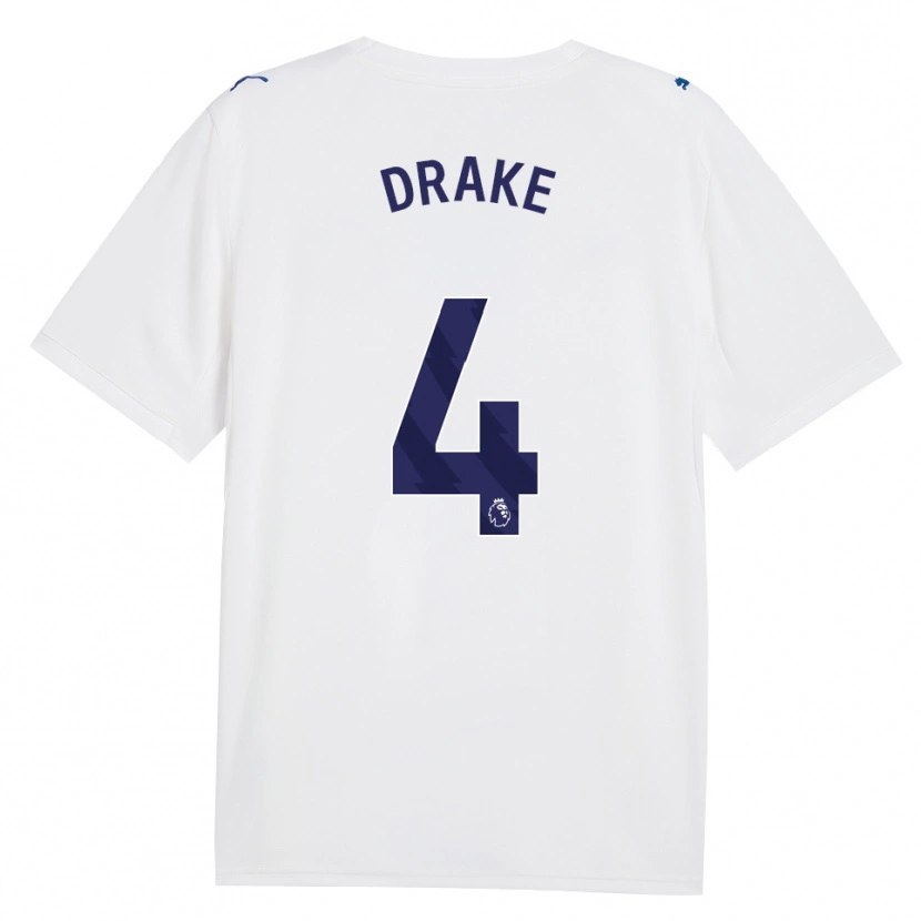 Danxen Women Leke Drake #4 Navy White Third Jersey 2026/27 T-Shirt