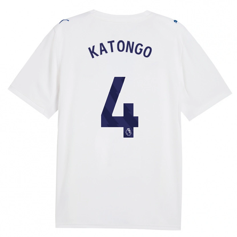 Danxen Women Jadel Katongo #4 Navy White Third Jersey 2026/27 T-Shirt