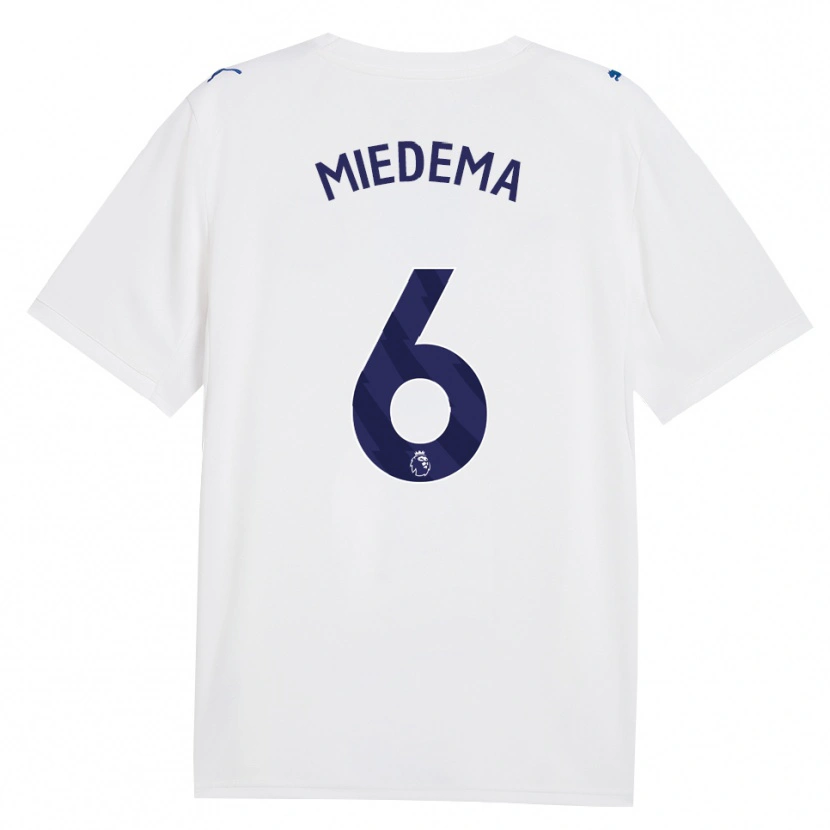 Danxen Women Vivianne Miedema #6 Navy White Third Jersey 2026/27 T-Shirt