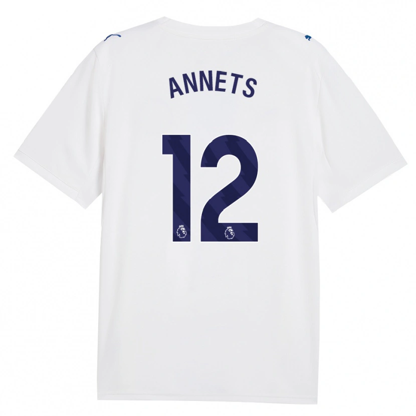 Danxen Women Eve Annets #12 Navy White Third Jersey 2026/27 T-Shirt