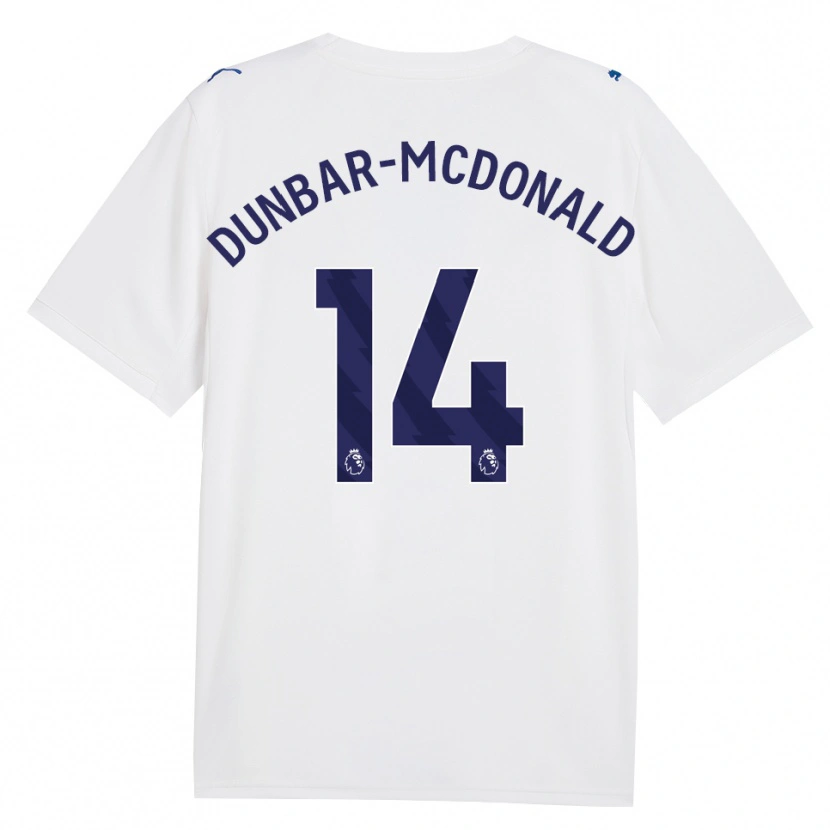 Danxen Women Christian Dunbar-Mcdonald #14 Navy White Third Jersey 2026/27 T-Shirt