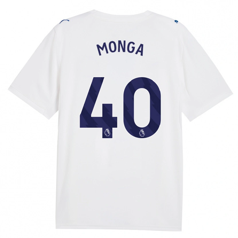Danxen Women Jeremy Monga #40 Navy White Third Jersey 2026/27 T-Shirt