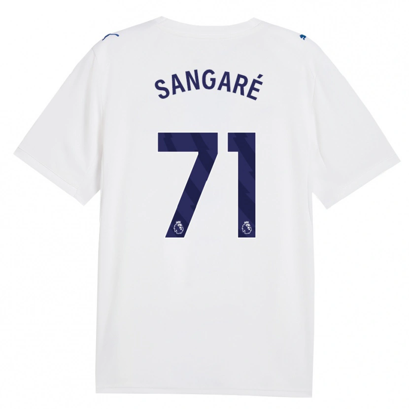Danxen Women Mahamadou Sangaré #71 Navy White Third Jersey 2026/27 T-Shirt