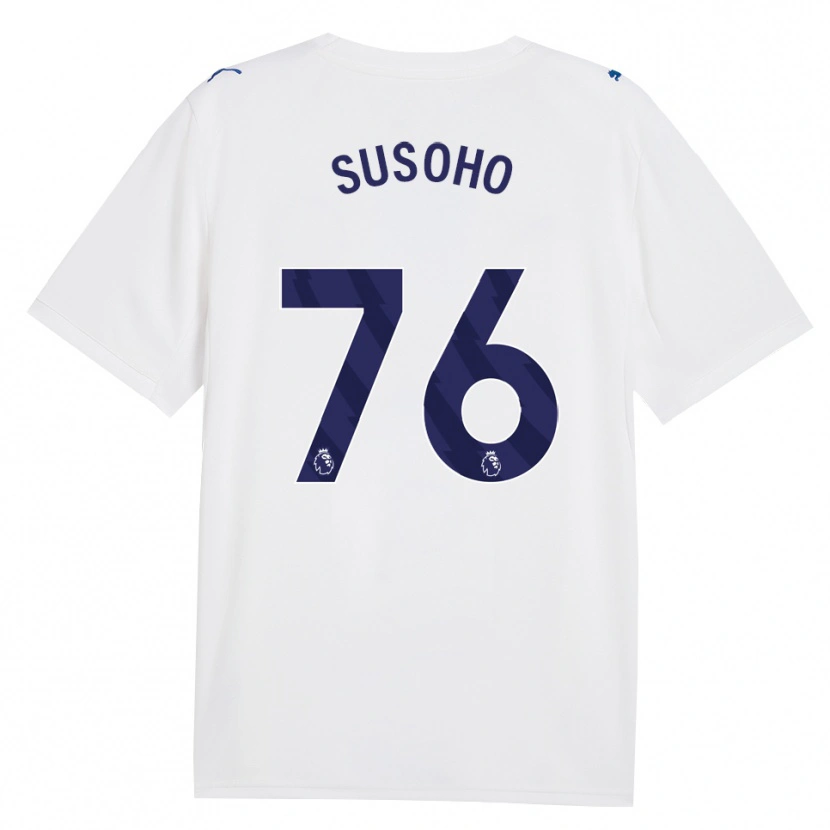 Danxen Women Mahamadou Susoho #76 Navy White Third Jersey 2026/27 T-Shirt