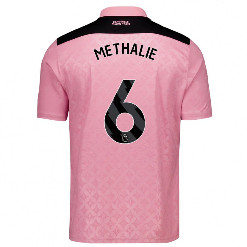 Danxen Women Dayann Methalie #6 Light Pink Black Away Jersey 2026/27 T-Shirt