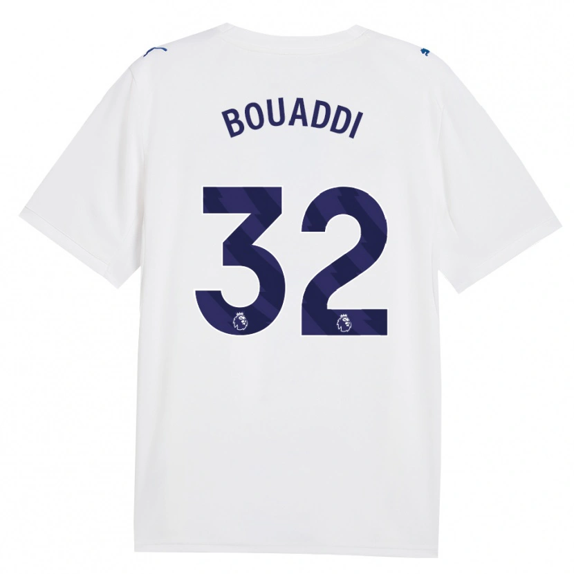 Danxen Women Ayyoub Bouaddi #32 Navy White Third Jersey 2026/27 T-Shirt