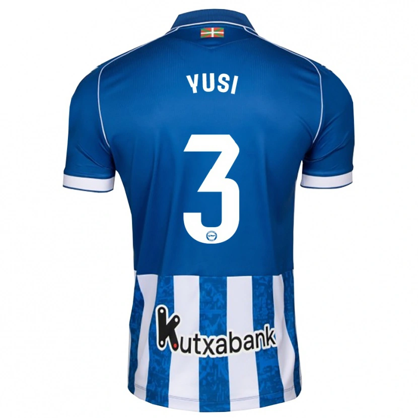 Danxen Kid Youssef Enríquez #3 Blue White Black Home Jersey 2026/27 T-Shirt