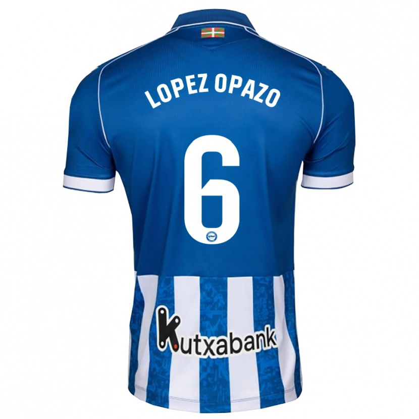 Danxen Kid Nayadet Zulema Lopez Opazo #6 Blue White Black Home Jersey 2026/27 T-Shirt