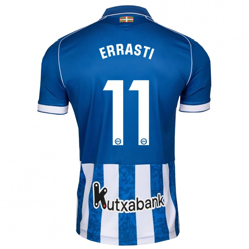 Danxen Kid Elene Errasti #11 Blue White Black Home Jersey 2026/27 T-Shirt