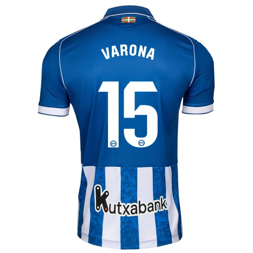 Danxen Kid Ander Varona #15 Blue White Black Home Jersey 2026/27 T-Shirt