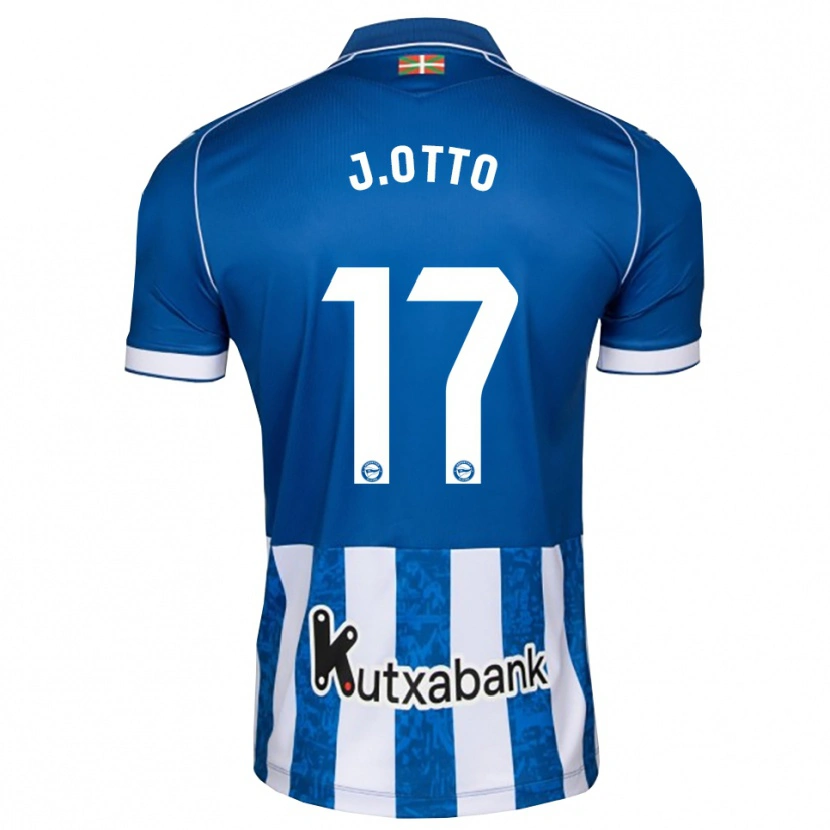 Danxen Kid Jonny Otto #17 Blue White Black Home Jersey 2026/27 T-Shirt