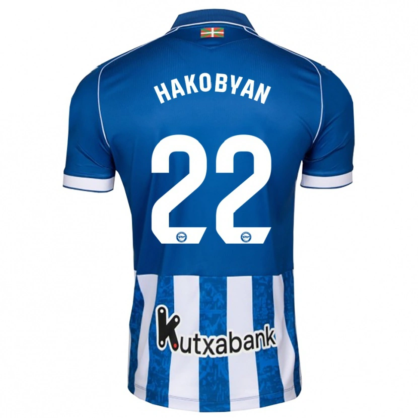 Danxen Kid Andranik Hakobyan #22 Blue White Black Home Jersey 2026/27 T-Shirt