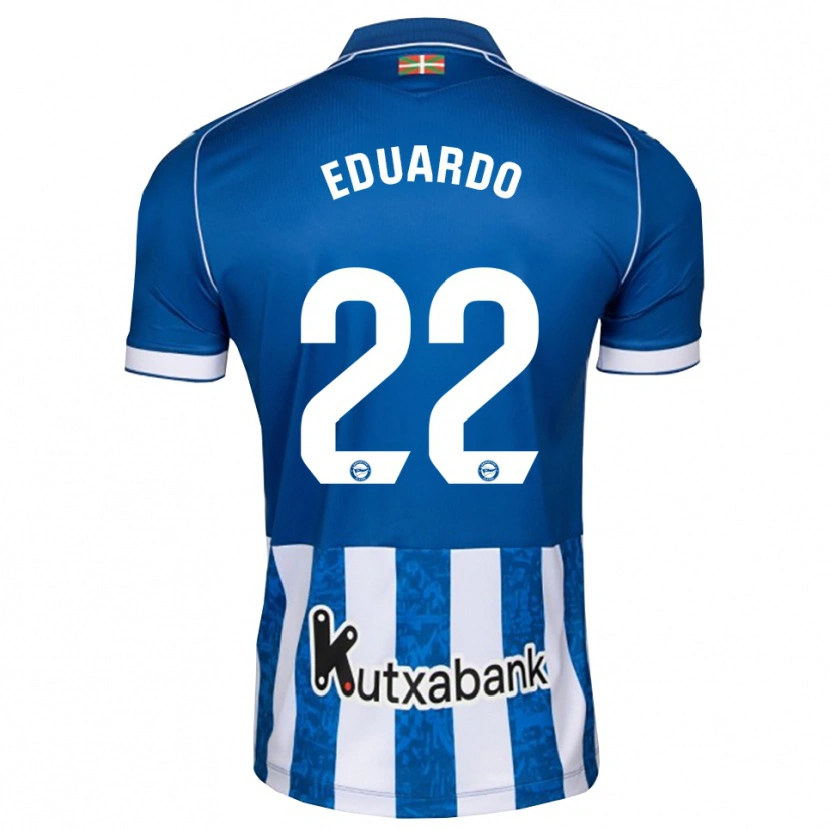 Danxen Kid Eduardo Fontana #22 Blue White Black Home Jersey 2026/27 T-Shirt