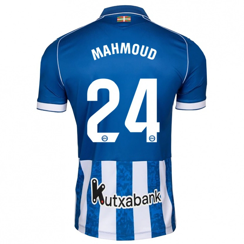 Danxen Kid Abdallahi Mahmoud #24 Blue White Black Home Jersey 2026/27 T-Shirt