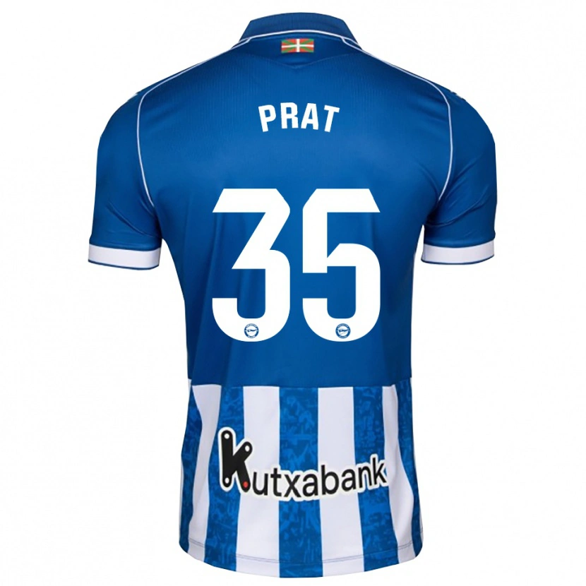 Danxen Kid Jaric Prat #35 Blue White Black Home Jersey 2026/27 T-Shirt