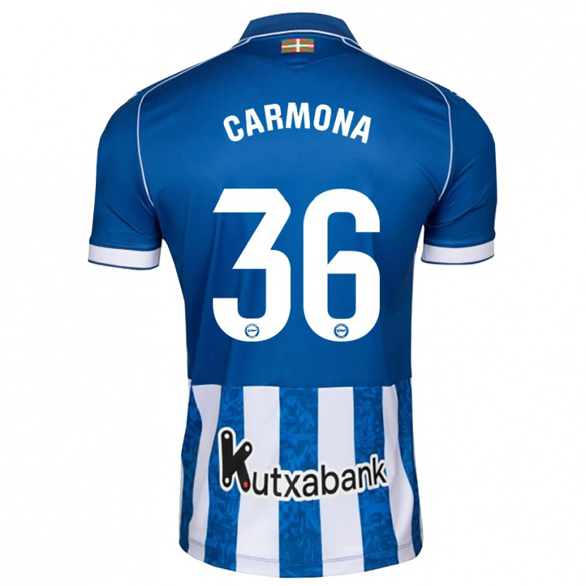 Danxen Kid Ander Carmona #36 Blue White Black Home Jersey 2026/27 T-Shirt