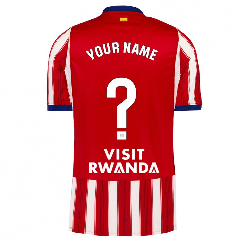 Danxen Kid Your Name #0 Royal Blue Red White Home Jersey 2026/27 T-Shirt