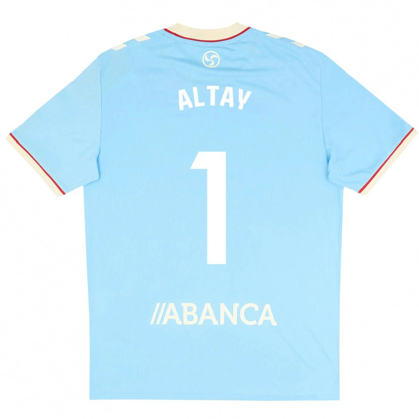 Danxen Kid Altay Bayındır #1 Sky Blue White Red Home Jersey 2026/27 T-Shirt