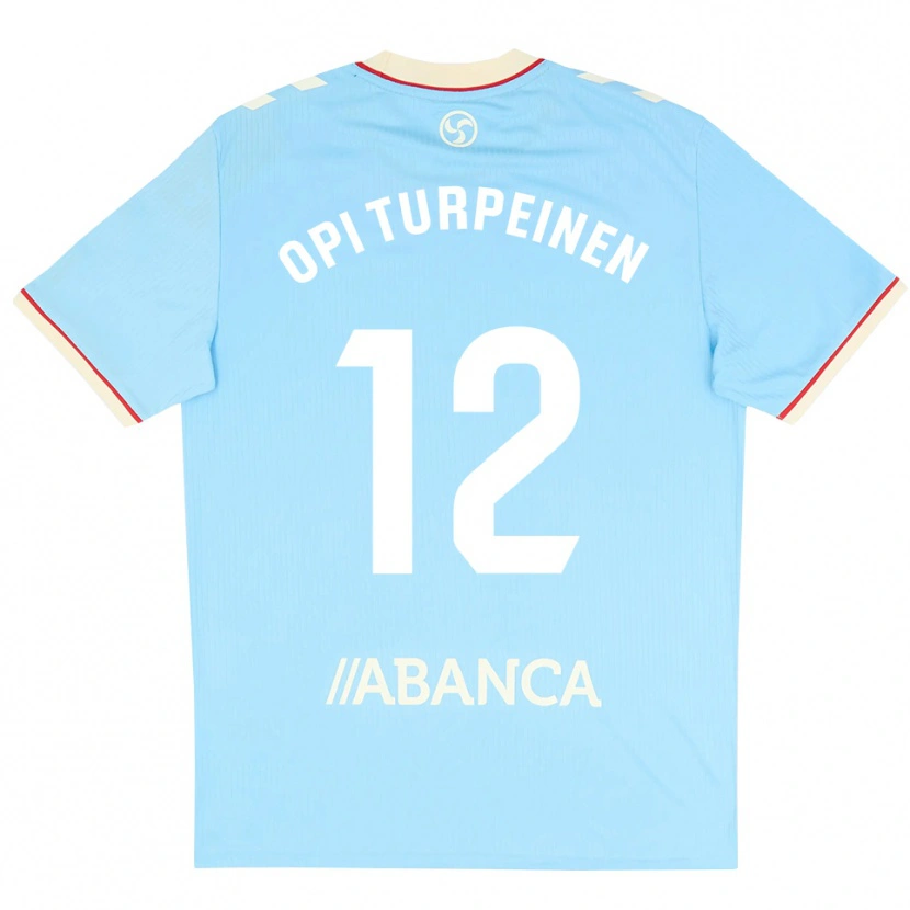 Danxen Kid Aslak Opi Turpeinen #12 Sky Blue White Red Home Jersey 2026/27 T-Shirt