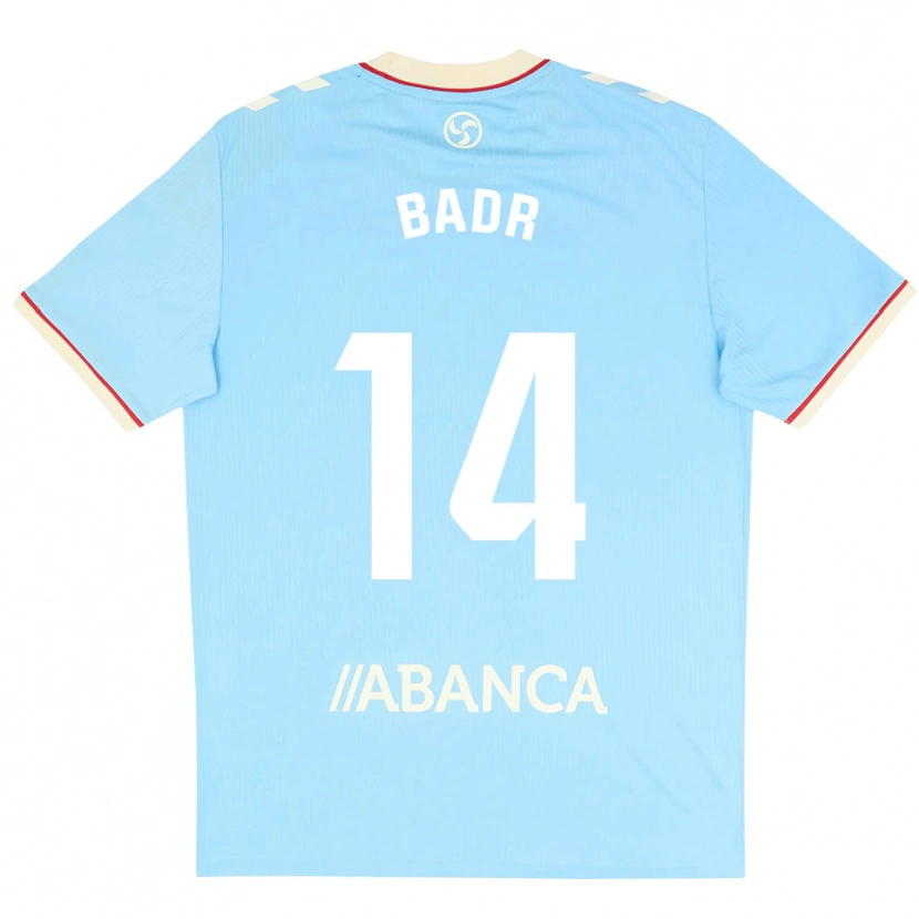 Danxen Kid Mahmoud Badr #14 Sky Blue White Red Home Jersey 2026/27 T-Shirt