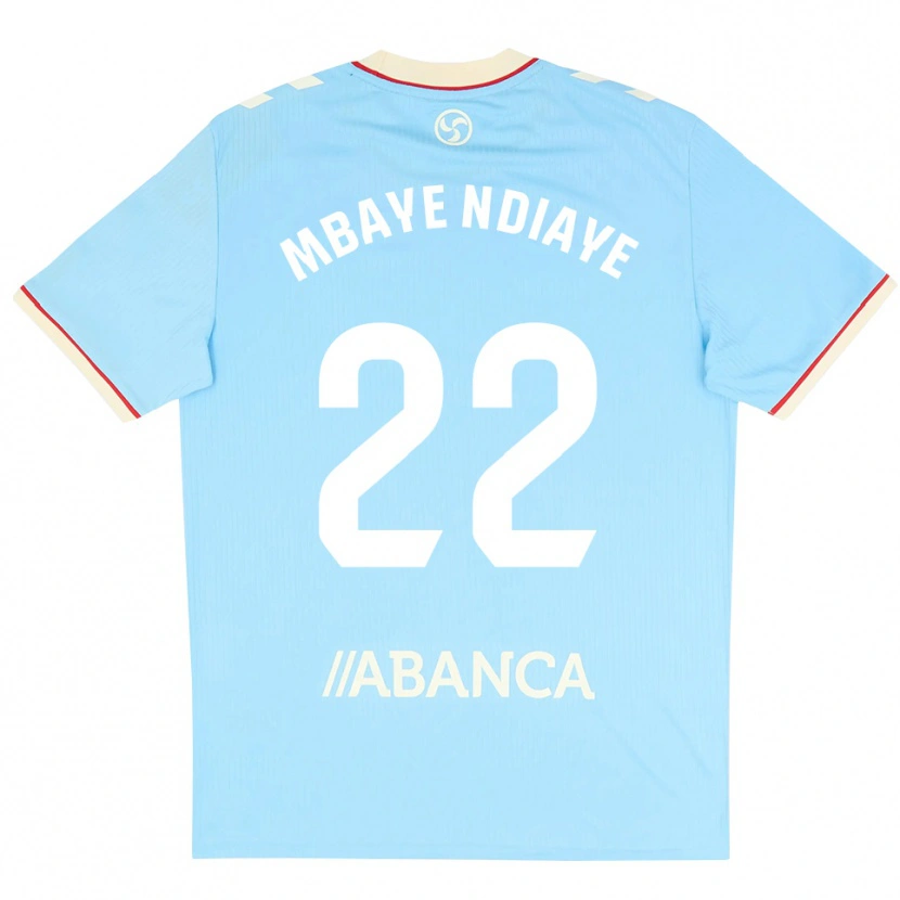 Danxen Kid Seyni Mbaye Ndiaye #22 Sky Blue White Red Home Jersey 2026/27 T-Shirt
