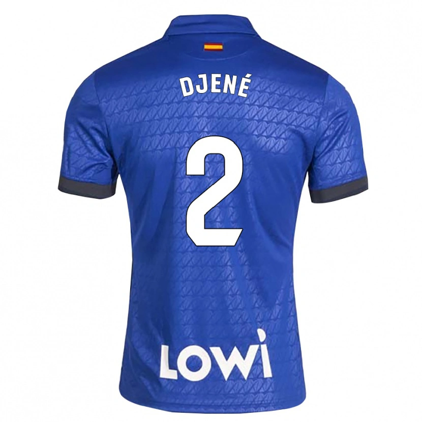 Danxen Kid Dakonam Djené #2 Blue White Black Home Jersey 2026/27 T-Shirt