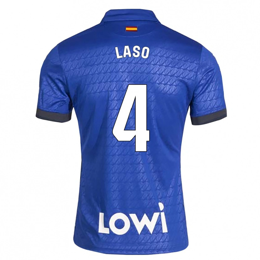 Danxen Kid Lucas Laso #4 Blue White Black Home Jersey 2026/27 T-Shirt