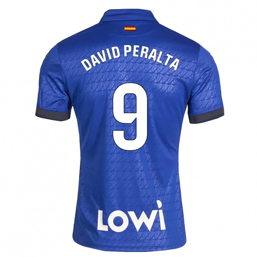 Danxen Kid Juan David Peralta #9 Blue White Black Home Jersey 2026/27 T-Shirt