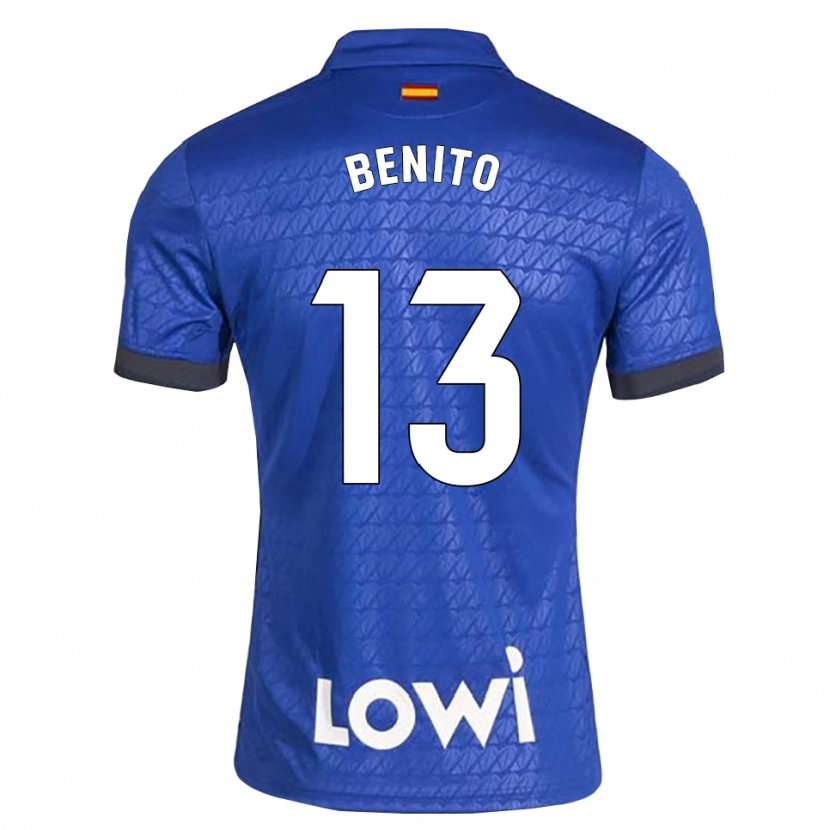 Danxen Kid Jorge Benito #13 Blue White Black Home Jersey 2026/27 T-Shirt